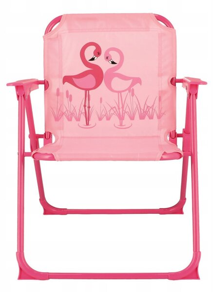 Dětský set zahradního nábytku FLAMINGO růžový