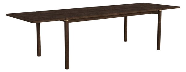 Hnědý rozkládací jídelní stůl 95x180 cm Arun – Unique Furniture