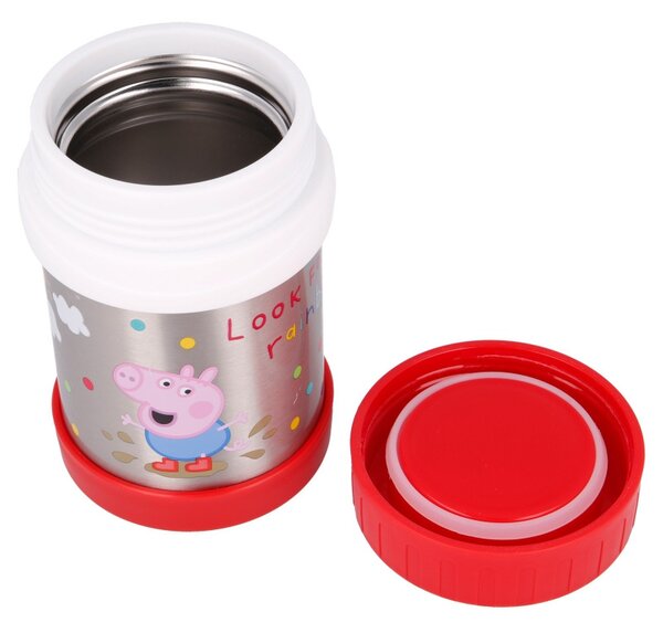 Nerezový termobox na svačinu, 284ml, Stor, Prasátko Peppa