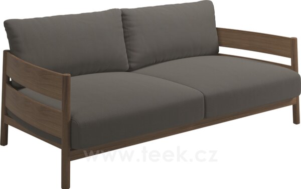 Gloster Teakové 2-místné sofa/pohovka Haven, Gloster, 192x94x82,5 cm, rám teak, sedáky kat. B barva dle vzorníku