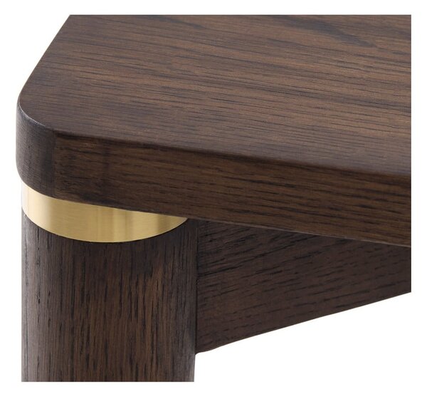 Hnědý rozkládací jídelní stůl 95x180 cm Arun – Unique Furniture