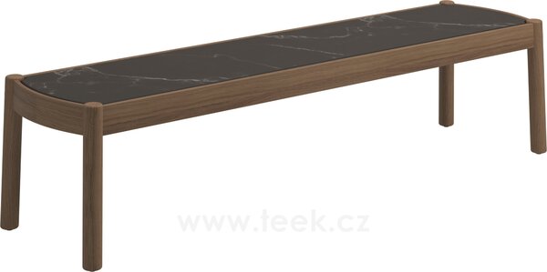 Gloster Konferenční stolek Haven, Gloster, obdélníkový 159x42x38,5 cm, rám teak, deska teak