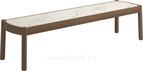 Gloster Konferenční stolek Haven, Gloster, obdélníkový 159x42x38,5 cm, rám teak, deska teak