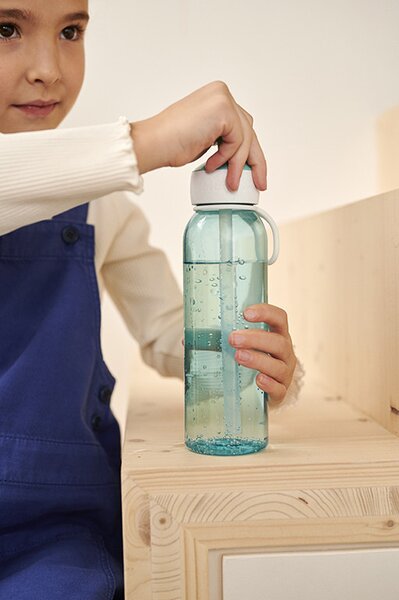 Láhev na vodu s vyklápěcím pítkem, 500ml, Mepal, růžová