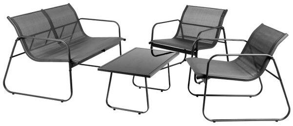 Set zahradního nábytku VERANO antracitový