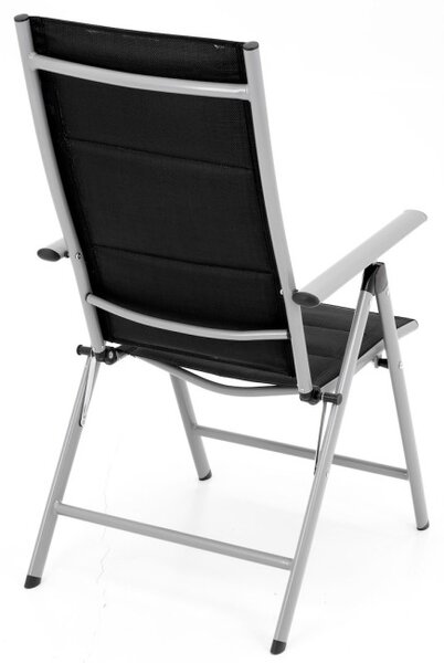 Set dvou zahradních židlí RELAXO černý