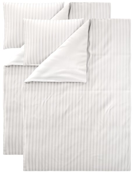 Livarno® Sada ložního povlečení z bambusové viskózy, 140 x 200 cm, 70 x 90 cm, 2dílná, bílá (800013489)