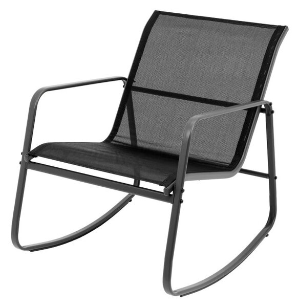 Set zahradního nábytku MOTIONA černý