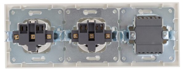 Aigostar - SADA 2x Zásuvka se spínačem 2x16A/250V SCHUKO