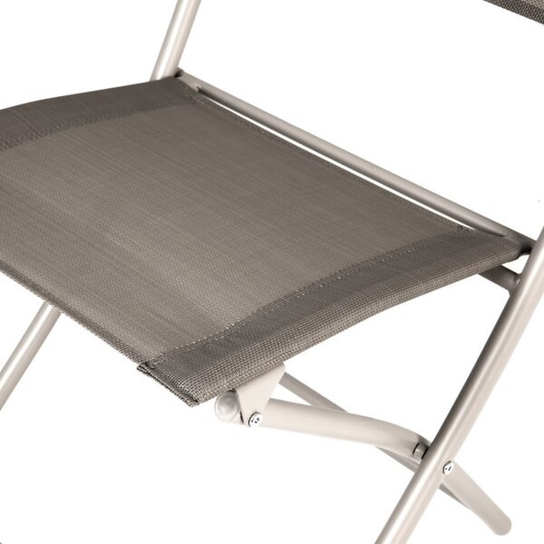 Set dvou zahradních židlí SIESTA béžový
