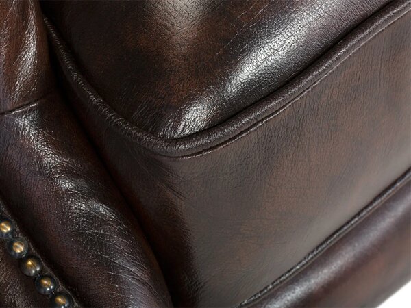 SOB Nábytek - Kožené křeslo Chesterfield II pravá kůže - F0A00000845W