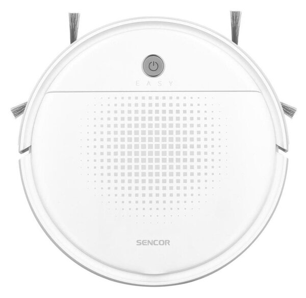 Sencor - Robotický vysavač s mopem 2v1 18W/1500 mAh bílá + dálkové ovládání