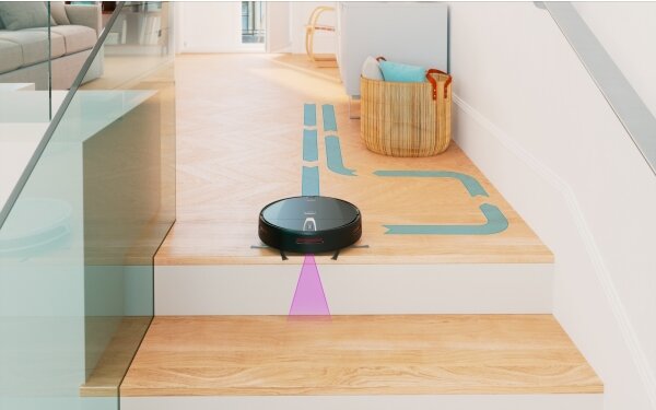 Niceboy ION Charles i4 - Chytrý robotický vysavač 2v1 4400 mAh Wi-Fi černá + DO