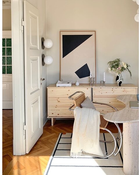 Přírodní komoda z borovicového dřeva Karup Design Kommo