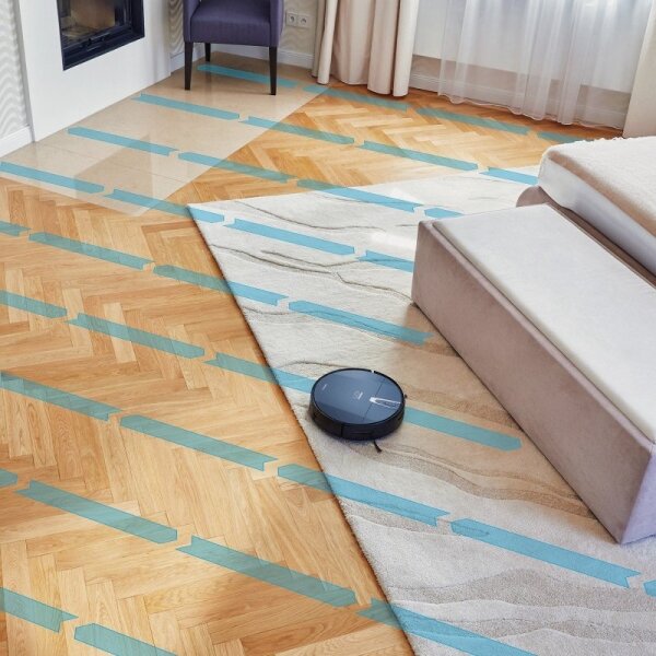 Niceboy ION Charles i4 - Chytrý robotický vysavač 2v1 4400 mAh Wi-Fi černá + DO