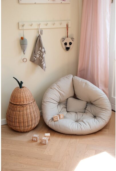 Žluté dětské křesílko Mini Nido - Karup Design
