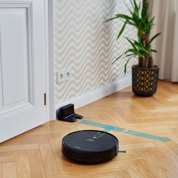 Niceboy ION Charles i4 - Chytrý robotický vysavač 2v1 4400 mAh Wi-Fi černá + DO