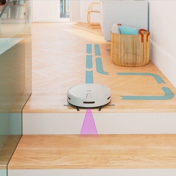 Niceboy ION Charles i4 - Chytrý robotický vysavač 2v1 4400 mAh Wi-Fi bílá + DO
