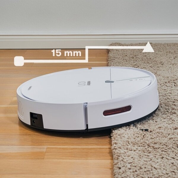 Niceboy ION Charles i4 - Chytrý robotický vysavač 2v1 4400 mAh Wi-Fi bílá + DO