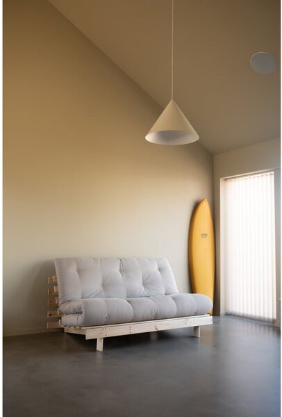 Béžovokrémová rozkládací pohovka 160 cm Roots – Karup Design