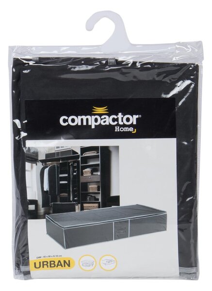 Černý úložný box pod postel Compactor Underbed Box