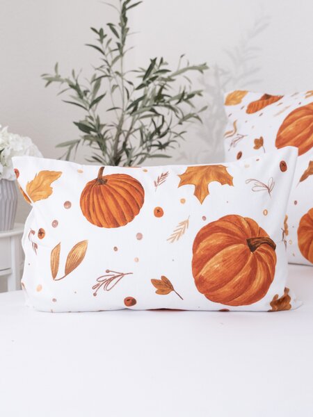 MK Lůžkoviny Flanelový povlak na polštář 40 x 60 cm - Podzimní nálada