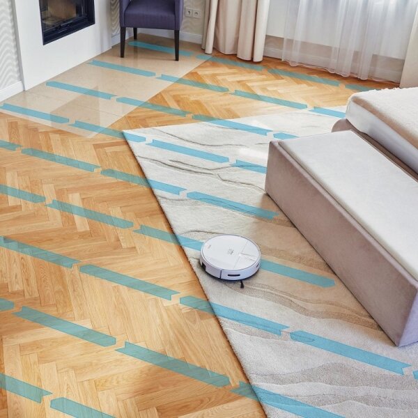 Niceboy ION Charles i4 - Chytrý robotický vysavač 2v1 4400 mAh Wi-Fi bílá + DO