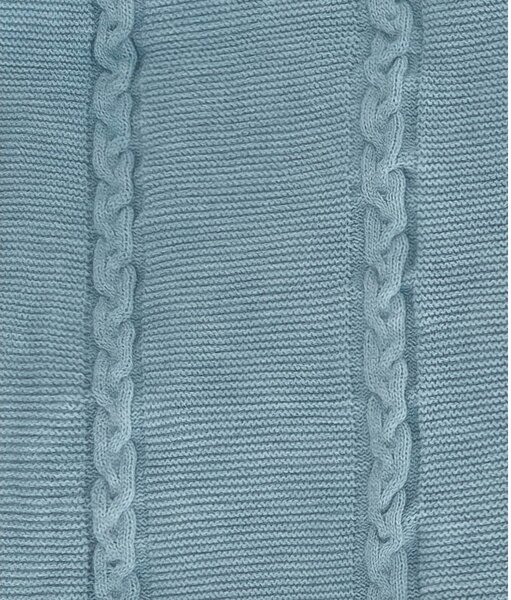 Modrý přehoz 200x220 cm Trenza – Oyo Concept