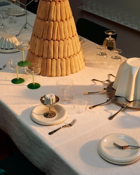 Talíř Barro Plate Off-white Ø 18 cm – set 2 ks