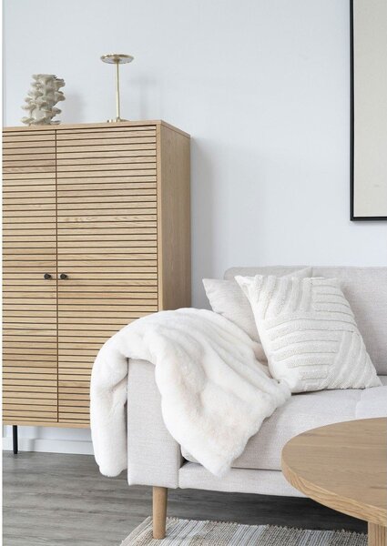 Skříňka v dekoru dubu v přírodní barvě 80x130 cm Kyoto – House Nordic
