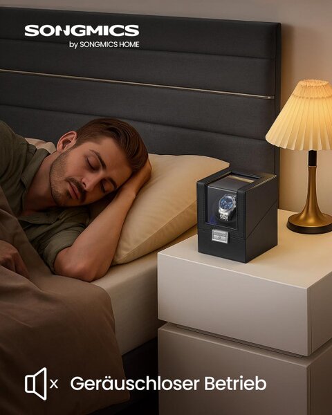 Šperkovnice na hodinky s LED osvětlením JWB030B01