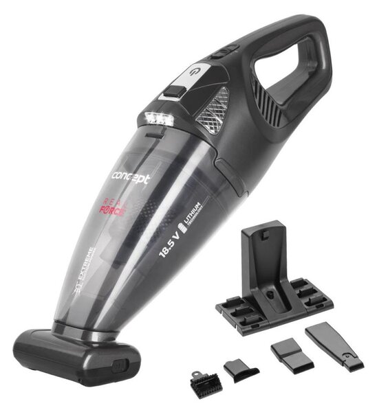 Concept VP4380 - Ruční vysavač REAL FORCE 110W/18,5V 2200 mAh černá