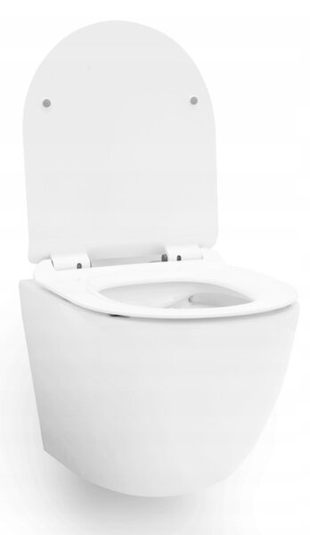Tece Carlo, sada závěsné WC Rea Carlo 49x37 cm + instalační modul pod omítku Tece, TEC-9400412-REA-C2760