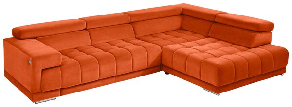 ROHOVÁ SEDAČKA, textil, oranžová Beldomo Speed - Sedací soupravy
