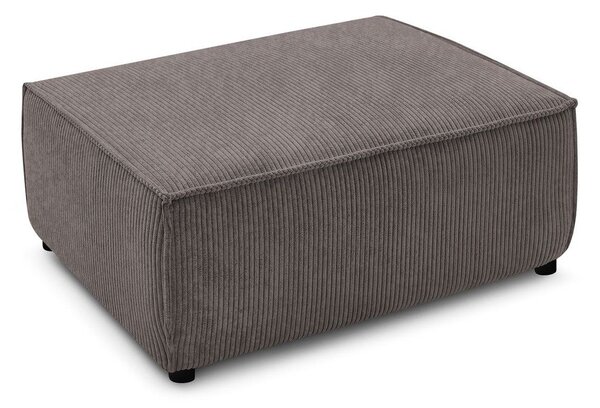 Taupe manšestrová podnožka Nihad – Bobochic Paris