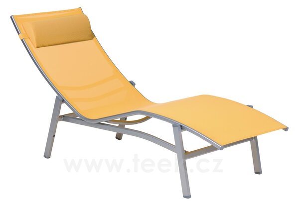 Karasek Stohovatelné ergonomické lehátko Caribic, Karasek, rám lakovaný hliník barva dle vzorníku, výplet Karatex dle vzorníku