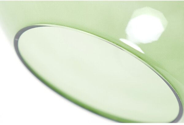 Zelené stropní svítidlo se skleněným stínidlem ø 30 cm Mayson – Light & Living