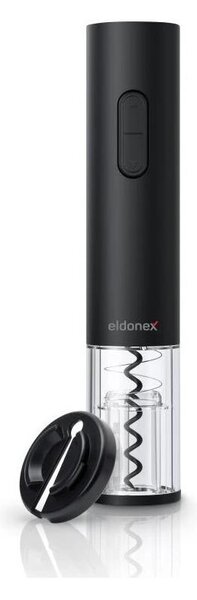 ELDONEX EWO-2100-BK - Elektrický otvírák na víno 4xAA černá