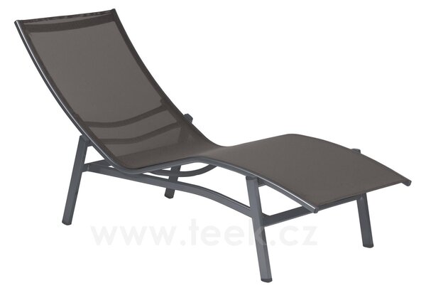 Karasek Stohovatelné ergonomické lehátko Caribic, Karasek, rám lakovaný hliník barva dle vzorníku, výplet Karatex dle vzorníku