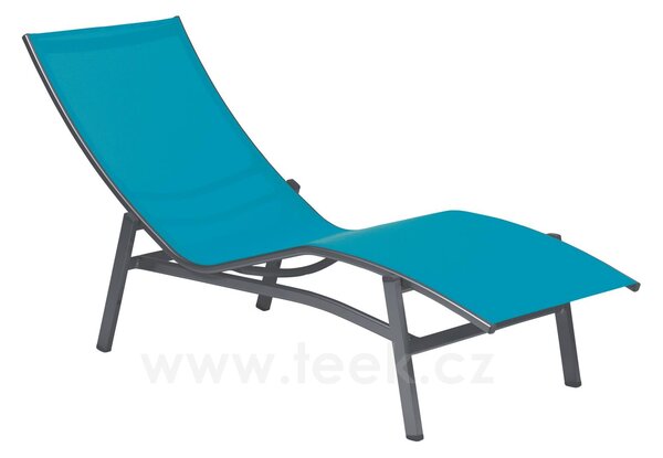Karasek Stohovatelné ergonomické lehátko Caribic, Karasek, rám lakovaný hliník barva dle vzorníku, výplet Karatex dle vzorníku