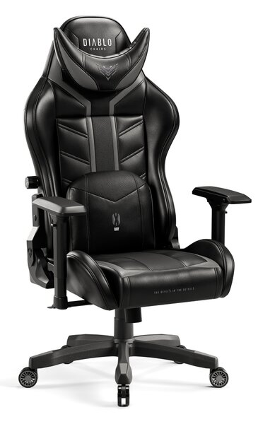 Herní židle Diablo X-Ray 2.0 King Size: černo-šedá