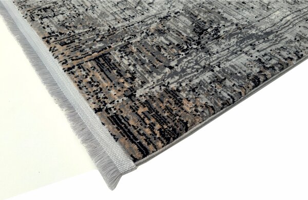 Koberec EXCLUSIVE 441 gray black 120x170 cm