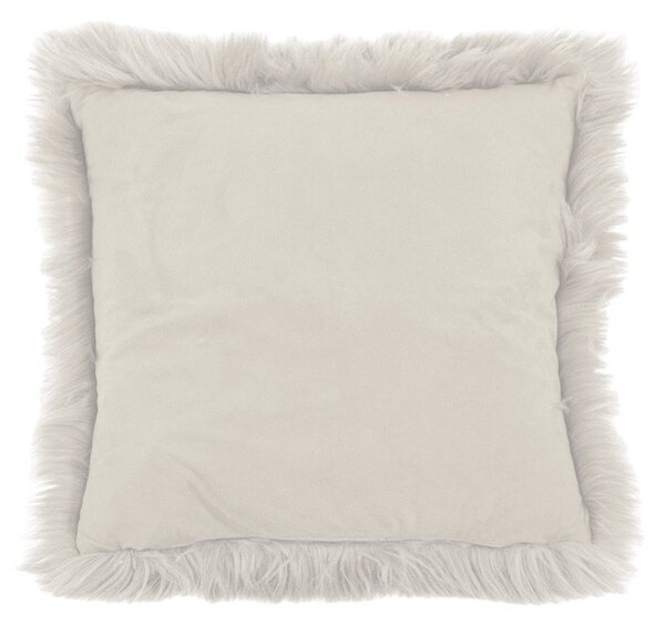 Béžový polštář Tiseco Home Studio Sheepskin, 45 x 45 cm