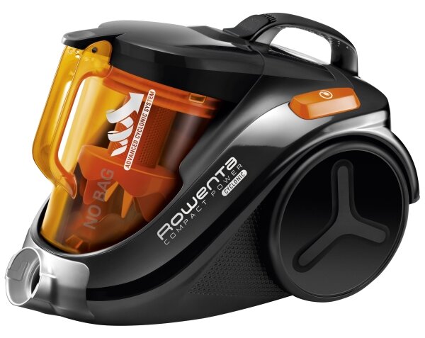Rowenta - Bezsáčkový vysavač COMPACT POWER 1,5l 750W/230V černá/oranžová