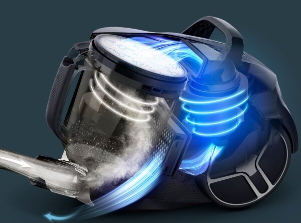 Rowenta - Bezsáčkový vysavač COMPACT POWER XXL 2,5l 900W/230V hnědá
