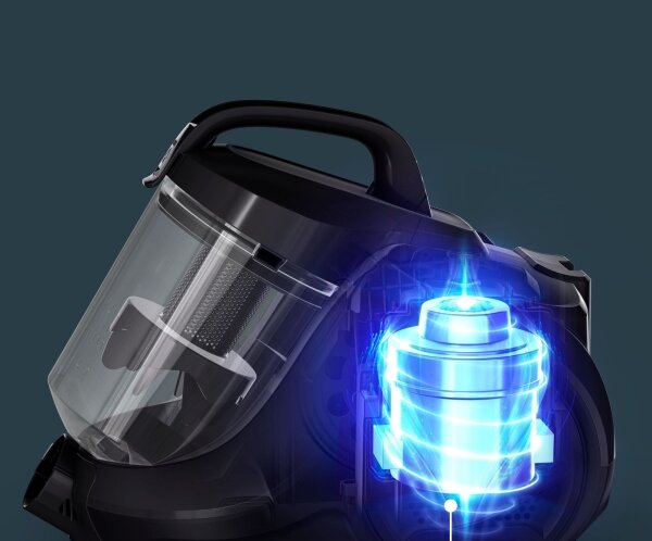 Rowenta - Bezsáčkový vysavač COMPACT POWER 1,5l 750W/230V šedá