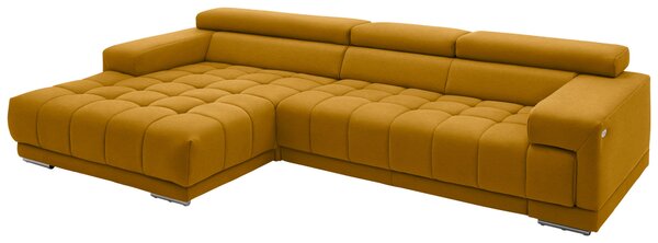 ROHOVÁ SEDAČKA, textil, curry žlutá Beldomo Speed - Sedací soupravy