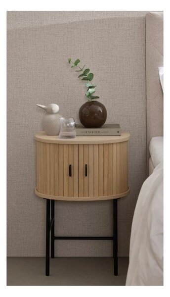 Noční stolek v přírodní barvě Nola – Unique Furniture