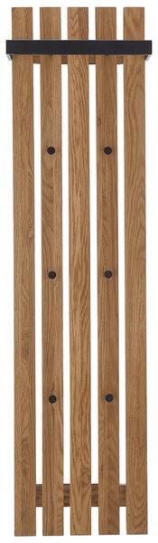ŠATNÍ PANEL, přírodní barvy, černá, dub, 40/150/22 cm - Šatní panely, Online Only