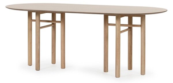 Oválný jídelní stůl Teulat Junco, délka 200 cm